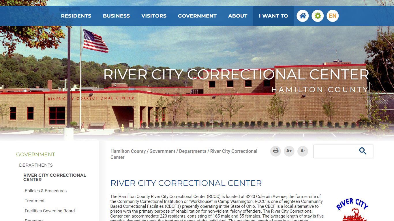 River City Correctional Center - Hamilton County